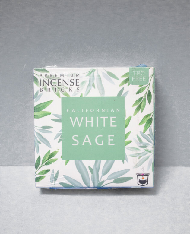 White Sage Aromafume Incense Bricks