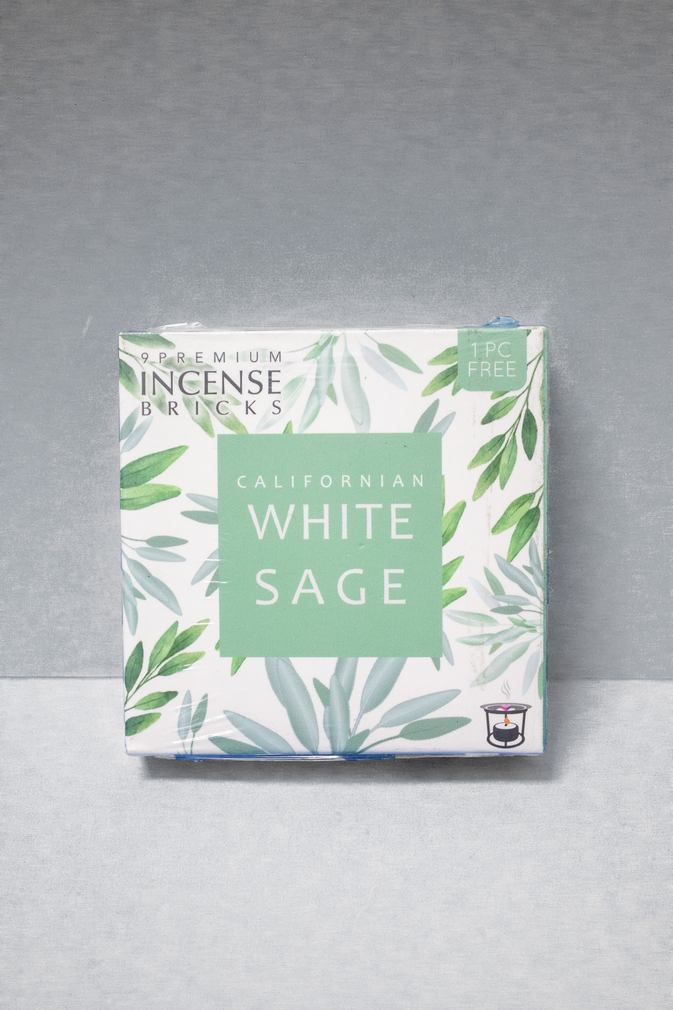 White Sage Aromafume Incense Bricks